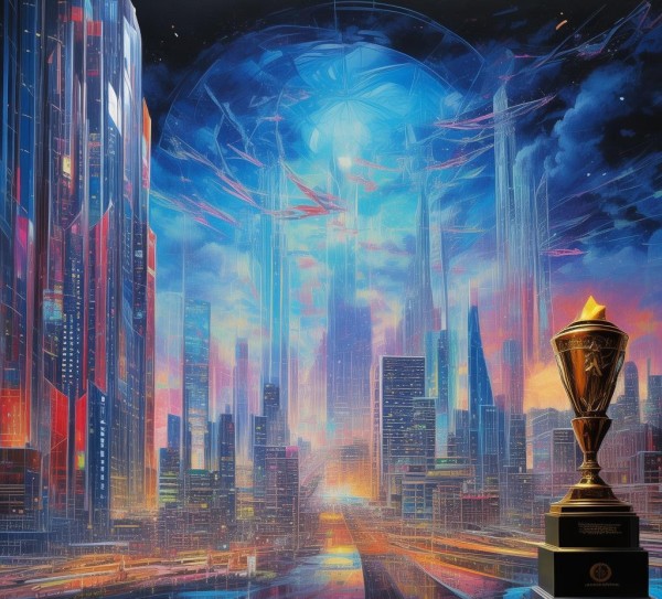 科技绘梦，创新启航，荣获一等奖的科技与创新主题绘画作品赏析