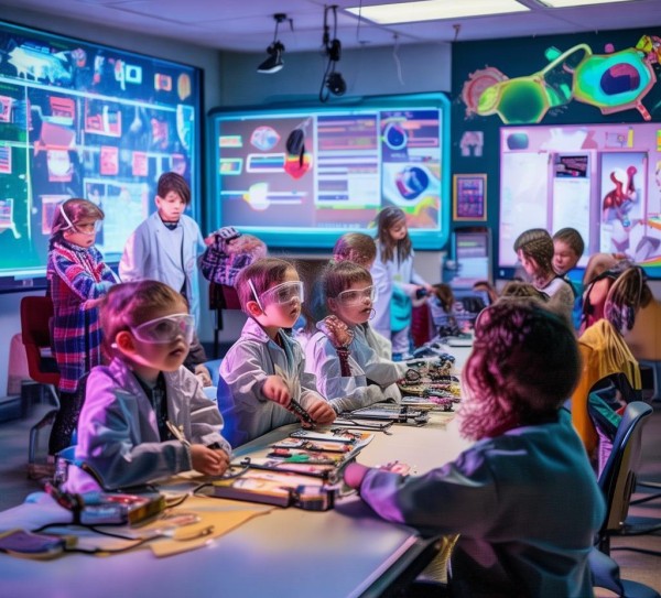 一年级科技动态表演教案，创意与科技融合的启蒙课堂